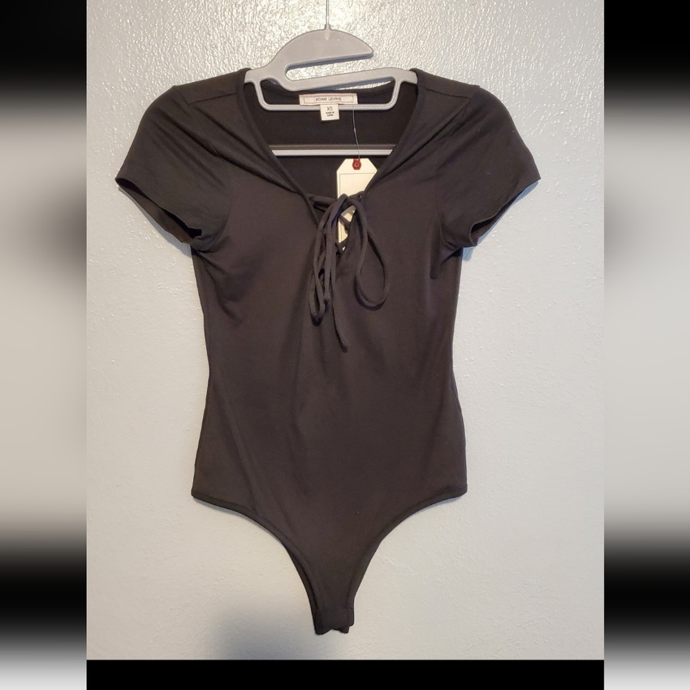 Adam Levine Black Bodysuit XS